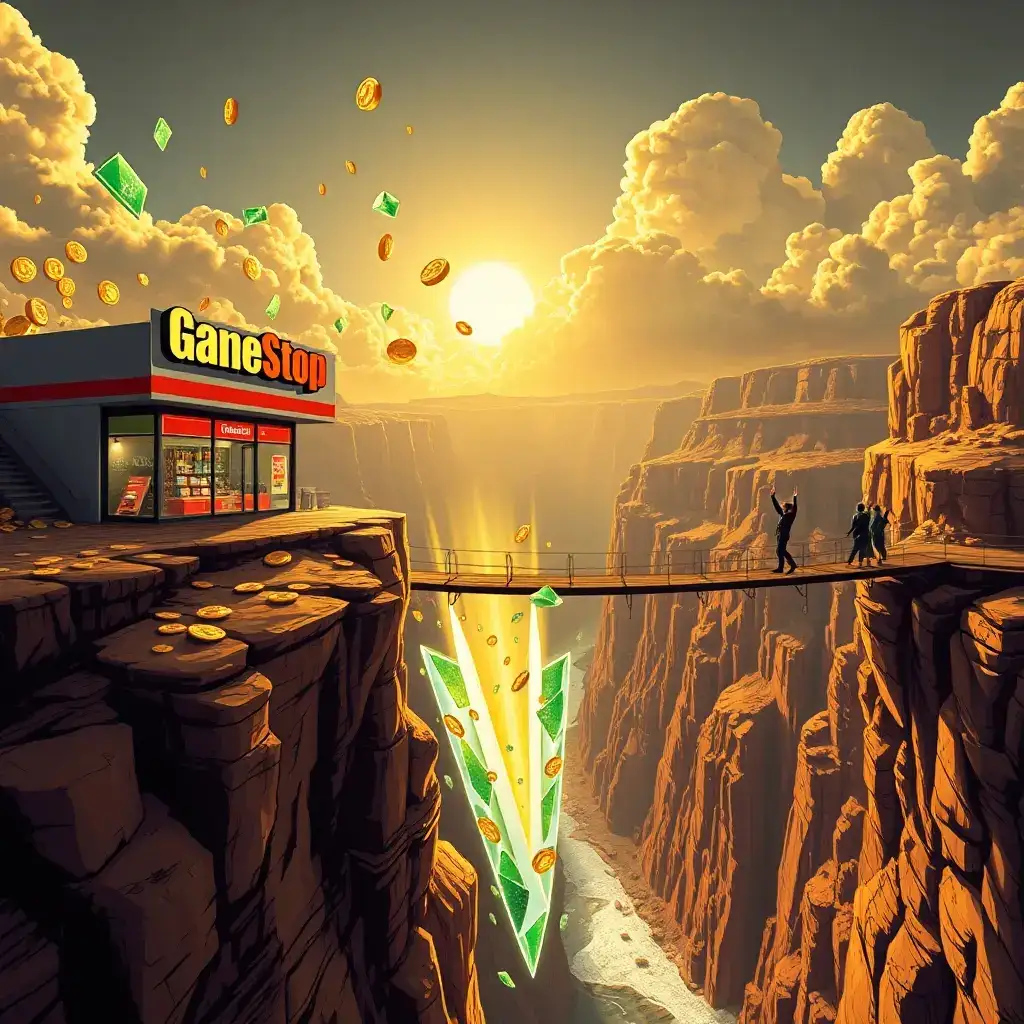 Shares jump as GameStop says Q2 profit should rise despite lower sales and a revised debt deal reduces dilution risk, lifting investor confidence. Stronger margins, cost cuts and clearer financing are cited for todays rally. #Macro Insights# #game-stop. Okcash