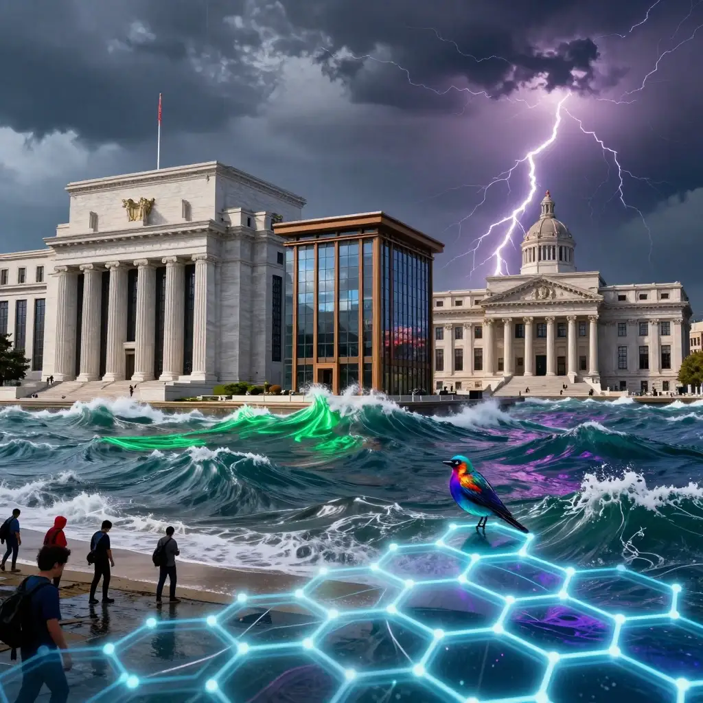 Three major central banks could lift rates within eight days: the Fed, the Bank of Japan and the ECB. Fed futures put the odds of a September hike at 61.2%, swaps price the BOJ at about 97%, and the ECB decides Thursday in Berlin. Markets are bracing for tighter policy and volatility across rates, FX and risk assets. Flare network