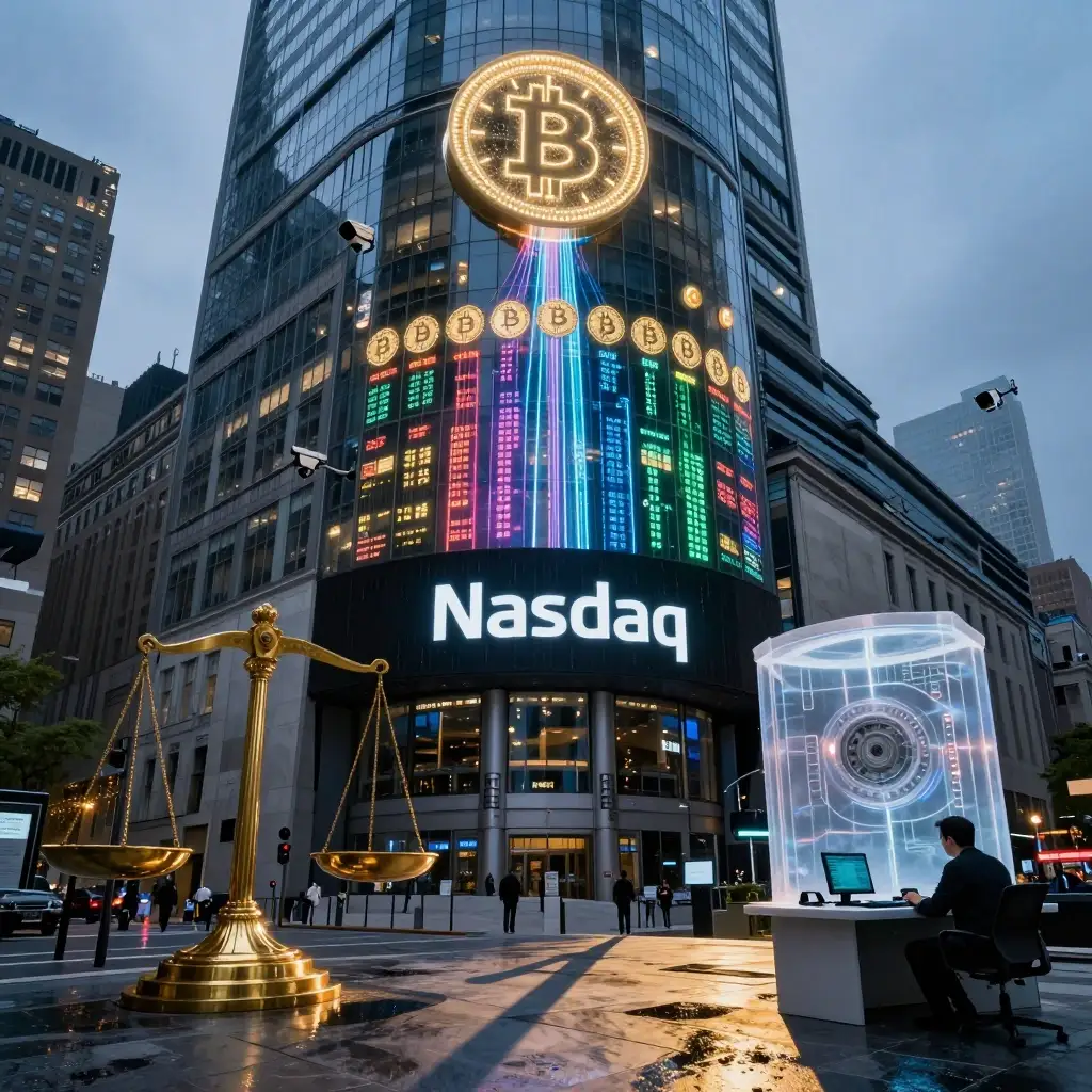 Nasdaq surveillance cant settle whether 24/7 tokenized markets bypass U.S. law-Paywards monitoring across five market types still runs up against legal classification that controls #Bitcoin access and investor protections. #Macro Insights#. Bitcoin