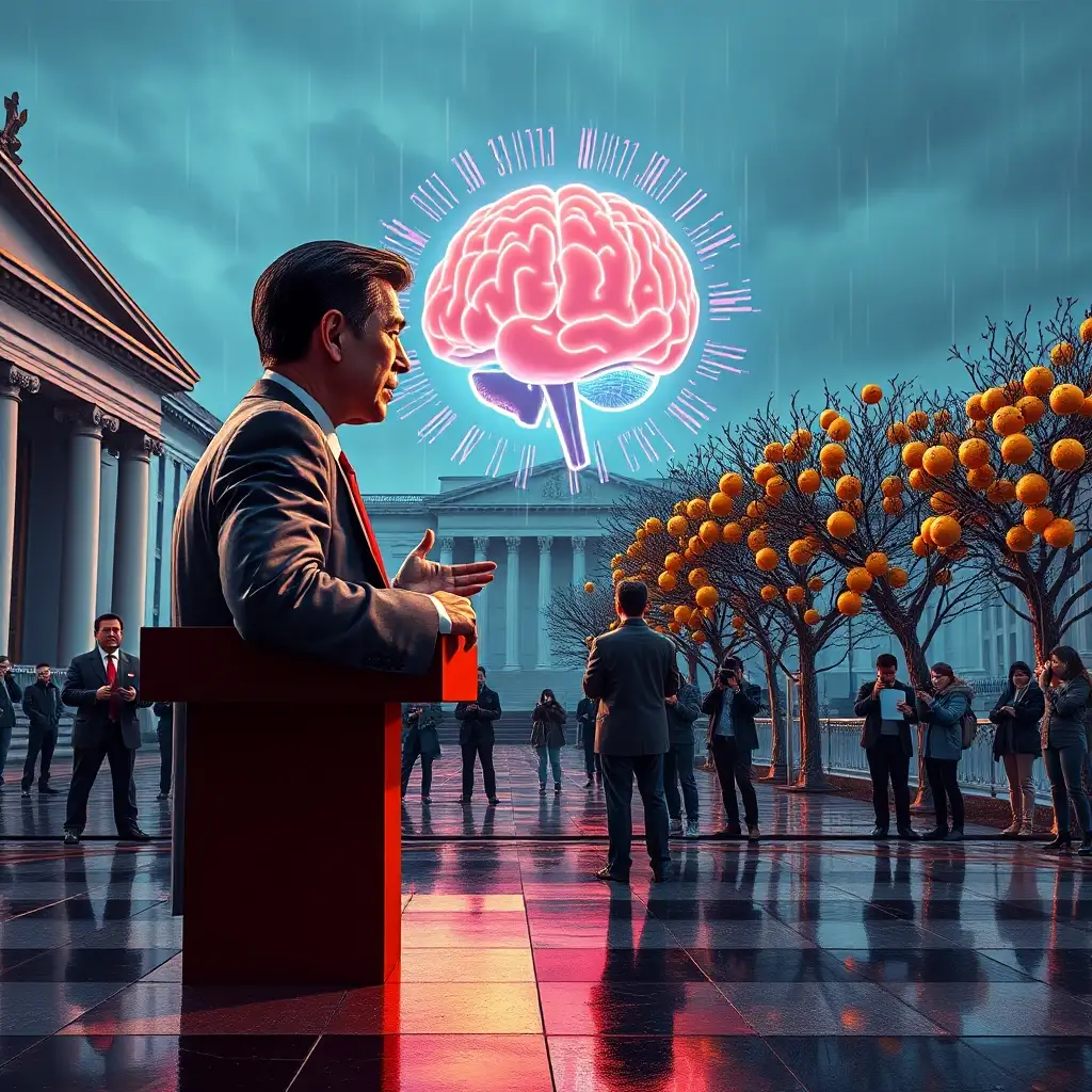 President Trump downplayed industry calls to slow AI, calling risks overstated as tech leaders urge caution — fueling debate on regulation and innovation. #Macro Insights# #talus #AI. Ai