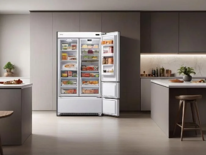 Холодильник Samsung AI Family Hub революционизирует управление питанием благодаря передовым технологиям искусственного интеллекта и бесперебойному подключению. Ai