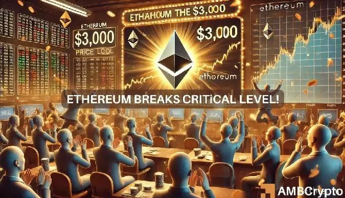 Ethereum durchbricht $3000: Wie geht es weiter mit dem digitalen Silber? . Ethereum