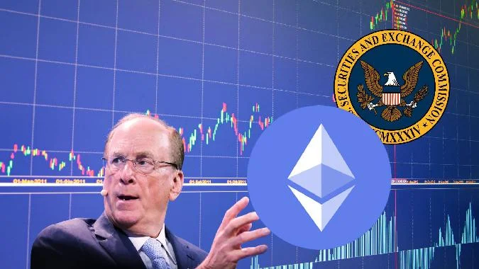 La SEC sta valutando una modifica delle regole per consentire allETF Ethereum di BlackRock di includere lo steaking. . Criptovalute