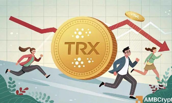 TRON caiu abaixo de $ 0,333, pois os fundamentos fracos entraram em conflito com posições longas otimistas e $ 110 milhões em entradas no tesouro, tornando seu próximo movimento incerto. $0,319 é o próximo alvo para TRX? . Trx