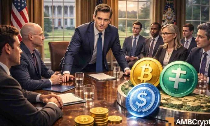 Движение законопроекта затормозилось в минувшем месяце, когда Coinbase прекратила его поддержку, сославшись на запрет доходности стейблкоинов, который стал ключевым препятствием на пути к сделке. . Coinbase