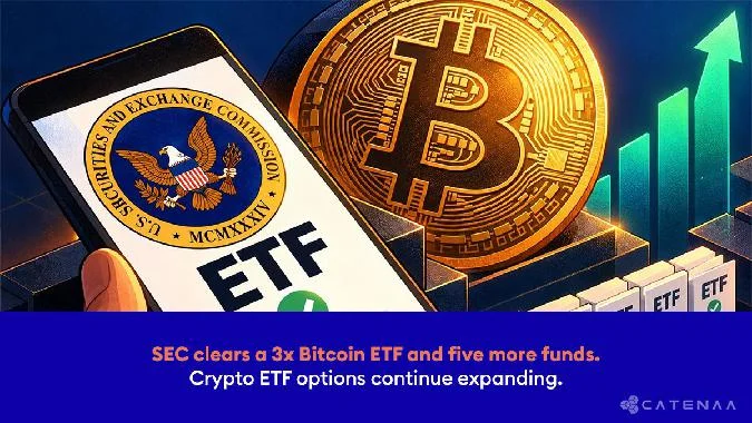 SEC утвердила шесть фондов VS Trust с тройным плечом для торговли на бирже Cboe BZX, в том числе биткоин-ETF с 3-кратным левериджем. . Kraken