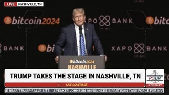 Trump dice che renderà il bitcoin una riserva strategica per gli Stati Uniti se sarà eletto . Bitcoin