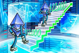 Según dos estimaciones de analistas del broker de criptodivisas StoneX Digital y de la gestora VanEck, el precio al contado del éter (ETH) podría subir a 112.000-222.000 a finales de esta década en un escenario favorable. Eth