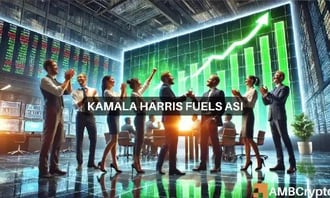 FET sube en medio del apoyo de Kamala Harris a la criptodivisa y la inteligencia artificial - ¿qué sigue? . Fet