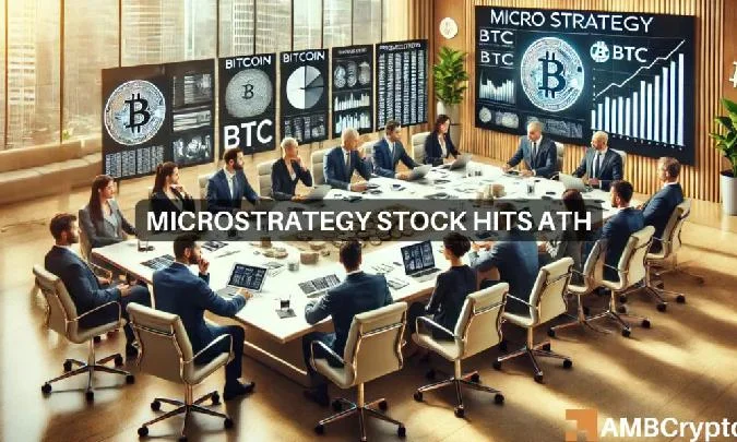 El precio de las acciones de MicroStrategy alcanza su nivel más alto en 25 años cuando el bitcoin supera la marca de los 67.000 dólares. Bitcoin