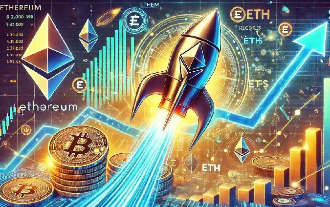 Dieser Artikel ist auch auf Spanisch verfügbar.  Ethereum (ETH) hat zum ersten Mal seit drei Jahren den wichtigen Meilenstein von 4.100 $ erreicht. Bitcoin