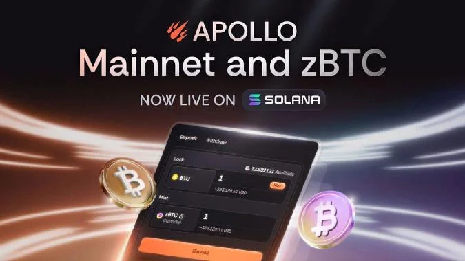 Zeus Network führt APOLLO ein, eine dezentrale Plattform, die es ermöglicht, Bitcoin auf das Solana-Netzwerk anzuwenden. Bitcoin