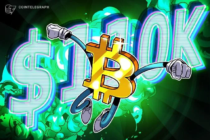 Биткоин обновил исторический максимум в $110 788,98 на Coinbase поздно вечером 21 мая, незадолго до 23:30 UTC, по информации TradingView. . Btc