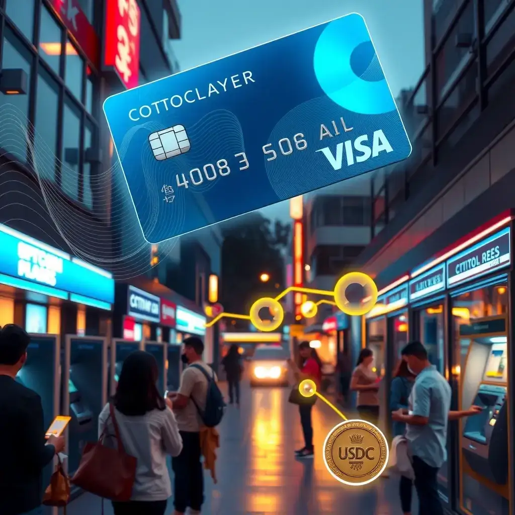 Solayer has launched a Visa-compatible card that lets users spend #USDC balances for online, in-store and contactless payments and withdraw cash at ATMs in supported regions. The card links wallets to Visa rails with instant conversion and jurisdictional compliance; availability and limits vary by market. Usdc