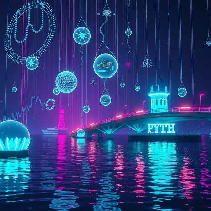 \\n \\n$PYTH, #PYTH delivers low-latency on-chain market data for DeFi and trading, streaming real-time price feeds across Solana and other chains. Stay tuned for oracle upgrades. #Macro Insights# #Oracles. Solana