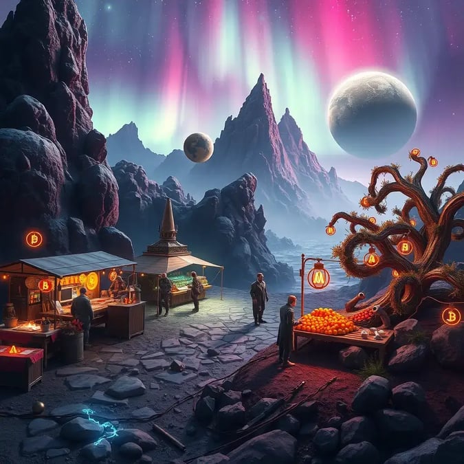 Alien Worlds is a space metaverse where players mine and earn TLM, trade NFTs and vote in planet DAOs. Ongoing updates and an active community keep gameplay evolving. #PlayToEarn. Tlm