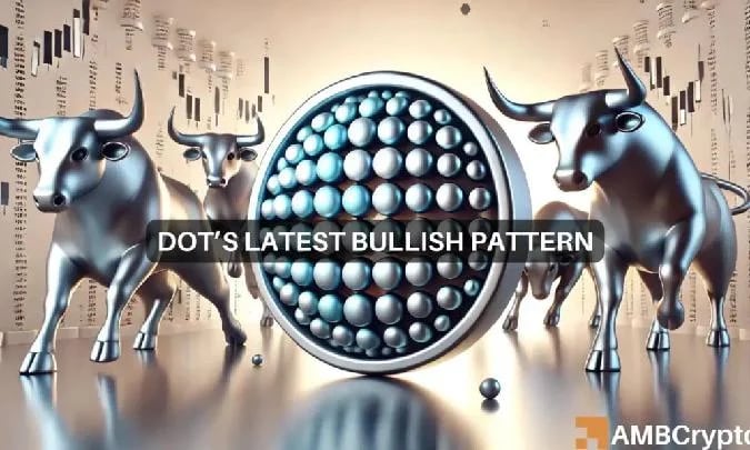 Los precios de Polkadot se duplicaron la semana pasada, pero han sido bajistas durante las últimas 24 horas. Dot