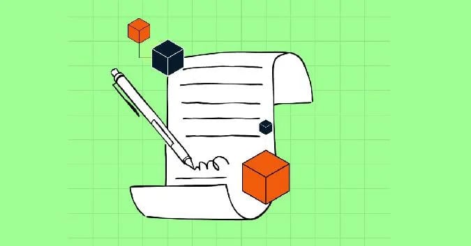 Un contrato inteligente es un programa que se ejecuta a sí mismo. Se almacena en la red blockchain. El código del contrato inteligente contiene los términos de la transacción, acuerdo o contrato. Contratos inteligentes