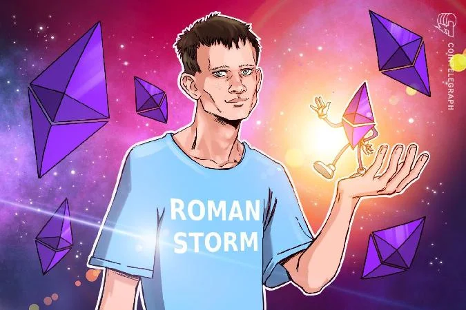 El cofundador Vitalik Buterin donó recientemente otros 100 ETH (por un valor aproximado de 240.000 dólares) al desarrollador de Defend Tornado Cash Roman Storm. Eth