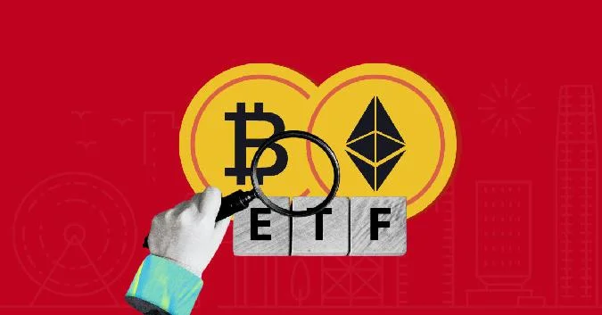 Les fonds Bitcoin et Ethereum enregistrent dénormes entrées, Blackrock en tête . Bitcoin