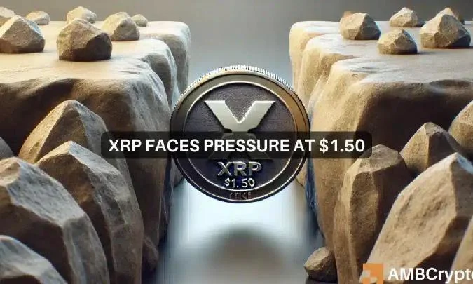 XRPs bullish rise to Rs 1.50 has stopped - Will the altcoin fall to 1.120? . Xrp