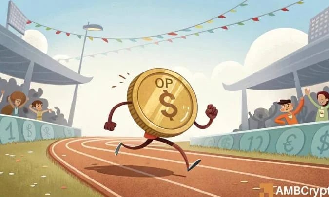 Die Daten der Handelskette zeigten eine Ansammlung von Walen und eine starke Abhängigkeit von der Bitcoin-Bewegung, da das offene Interesse am OP zunahm. Analysten . Op