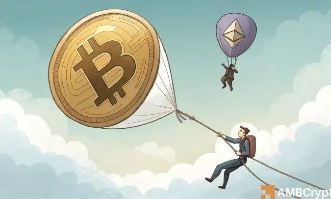 Die Grafik zeigt zwar einen schlimmen Rückgang des ETH/BTC-Verhältnisses und des offenen Interesses, aber sie zeigt auch ein wichtiges Signal - Angst. Der starke Rückgang deutet nicht nur auf mangelndes Interesse hin, sondern auf einen emotionalen Rückzug der Anleger, die Zuflucht in Bitcoin suchen. Eine solche Apathie geht häufig Umkehrungen an den Tiefstständen voraus. . Ethereum