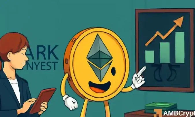 ARK Invest, dirigé par Katie Wood, a renforcé sa position sur Ethereum en augmentant son investissement dans BitMine Immersion Technologies, indiquant une forte confiance dans les perspectives à long terme de lETH. . Robinhood