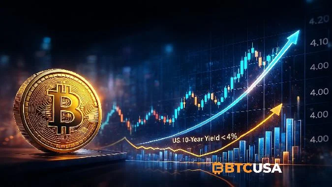 La récente baisse des rendements des obligations américaines à 10 ans en dessous du seuil critique de 4 % a modifié lensemble du tableau macroéconomique et a eu un impact significatif sur les modèles actuels dévaluation du bitcoin. Bitcoin