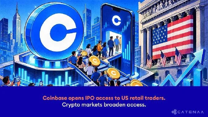 В среду, 29 сентября 2026 г.  Coinbase предоставила доступ к акциям первичного публичного размещения (IPO) для подходящих розничных клиентов из США, начиная с производителя «умных» колец Oura, по мере того как криптобиржа активнее внедряется в область традиционных ценных бумаг. . Coinbase